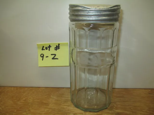 Hoosier Cabinet Original Colonial Style Salt Spice Jar  Lot # 9-Z