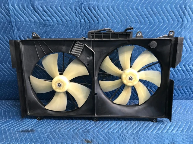 01-06 Lexus Ls430 Engine Radiator Dual Cooling Motor Fan Shroud Oem 89257-30040