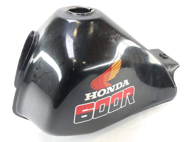 Écope Pour Réservoir Gauche Honda XL 600 RM PD04 1988 - Occasion En Bon état, Peinte En Blanc