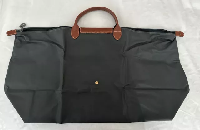 LONGCHAMP LE PLIAGE Original XXL Travel Bag In Charcoal Gray BRAND NEW ...