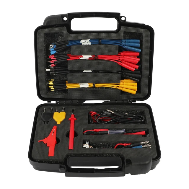 92tlg Prüfkabel Prüfspitzen Messkabel Diagnosekabel Für KFZ Elektrik 204585770263