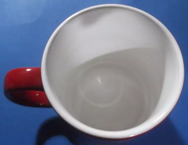 Nescafé clásico rojo blanco Retro taza té taza de café utensilios de cocina... 3