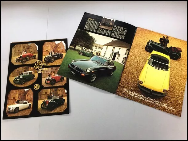 MG MIDGET MGB MGB GT GT Factory Original Car Sales Brochure Catalog PicClick