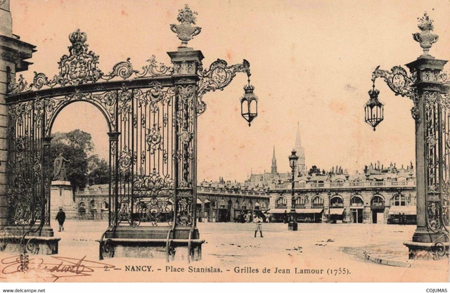54 NANCY _S03420_ Place Stanislas Grilles de Jean Lamour 1755