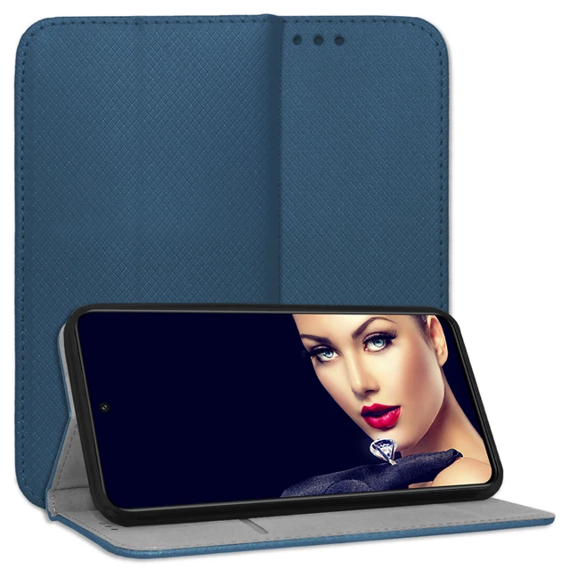 Étui à Clapet (bookstyle Flip) Pour Nokia 2.2 - Couleur Noire, Matière TPU, Neuf
