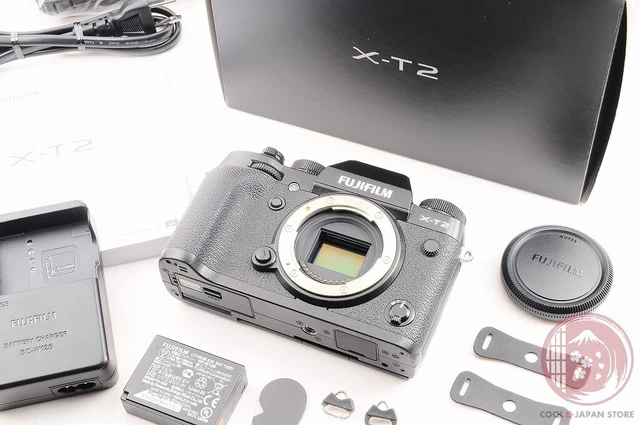 [ 5007 shots TOP MINT in Box ] Fujifilm Fuji X-T2 XT2 Black 24.3MP C722
