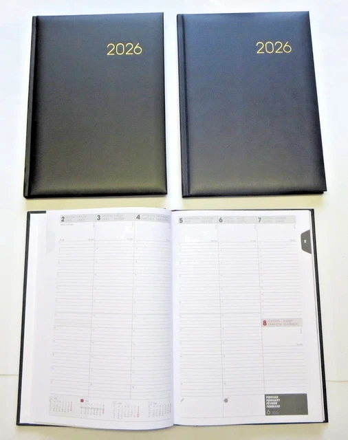 BRUNNEN Buchkalender Modell Manager Wt 7 weektimer (2025), 2 Seiten = 1
