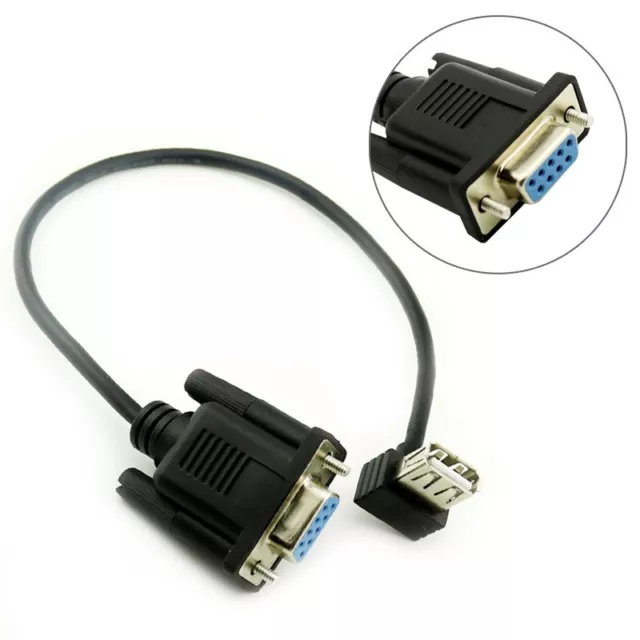 USB 2.0 Zu RS232 Serielle DB9 9 Pin Konverter PC Computer Adapterkabel