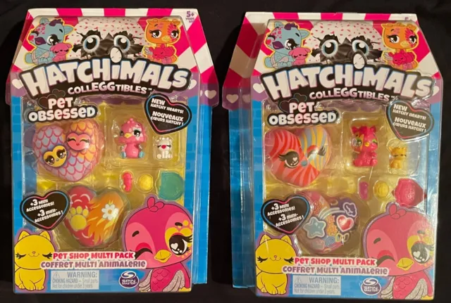 Hatchimals Colleggtibles Pet Obsessed Multipack Lot