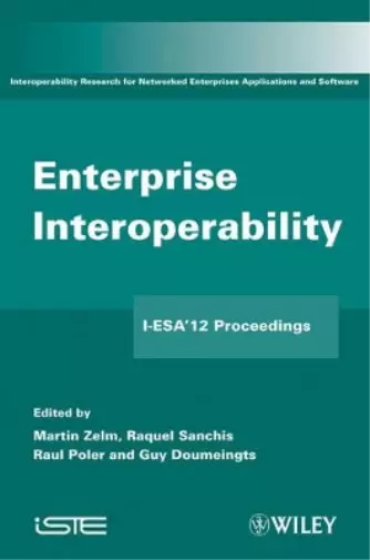 Martin Zelm Enterprise Interoperability (Relié)