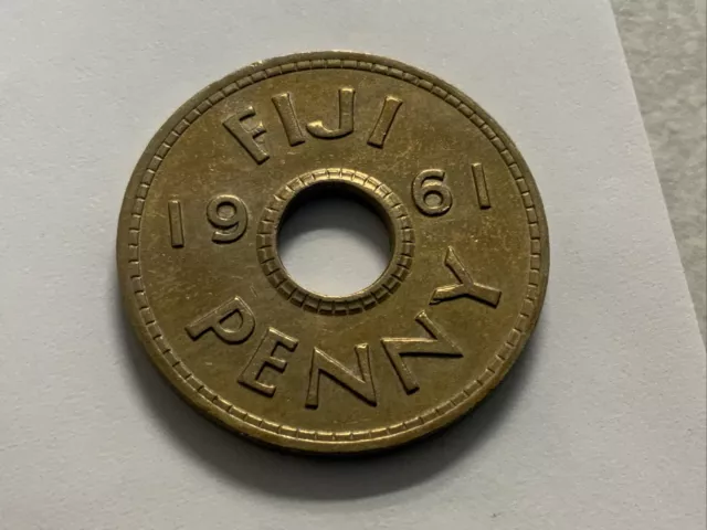 1961 Fiji Penny