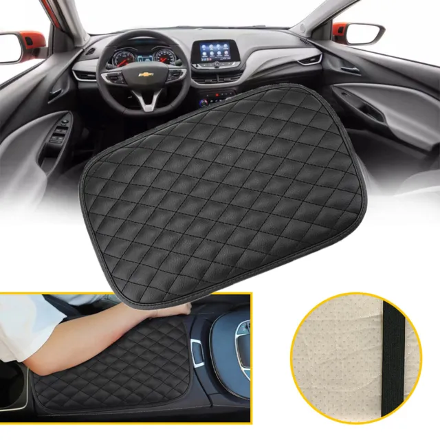 1pcs Car Pad Armrest Auto Cover Center Box Console Leather Cushion Mat Universal