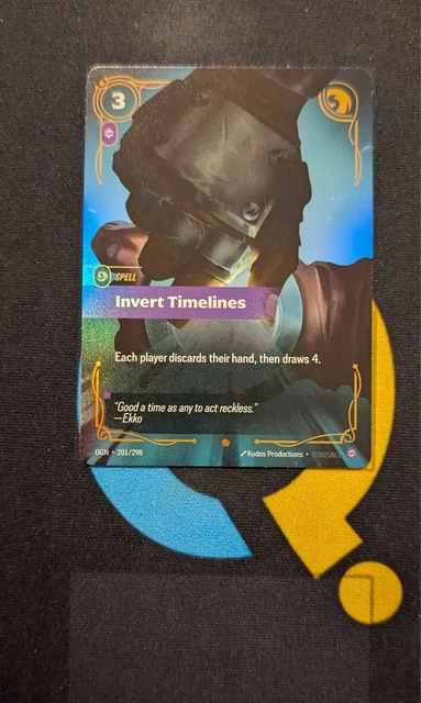 INVERT TIMELINES OGN 201/298 Epic Riftbound League of Legends £34.95 ...