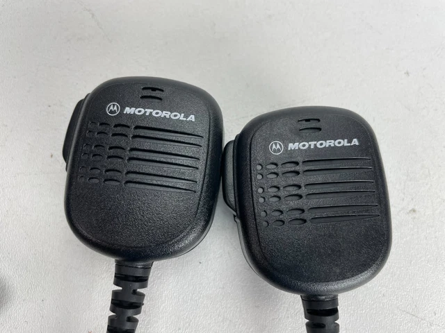 Lot of 2 Motorola HMN9052E Microphone
