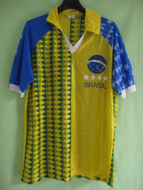 Maillot BRÉSIL BRASIL vintage away UMBRO shirt jersey football années