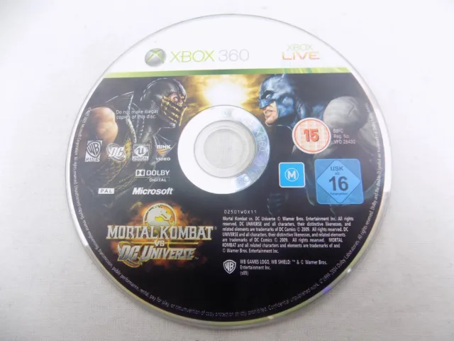 Mortal Kombat Armageddon Original Xbox Disc Only