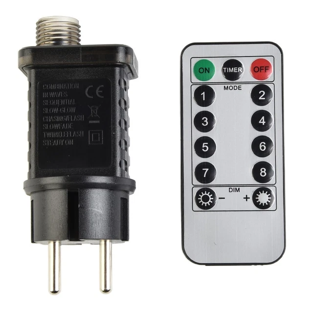 Adapter IP44 Waterproof LED String Lights Transformer With Remote Control