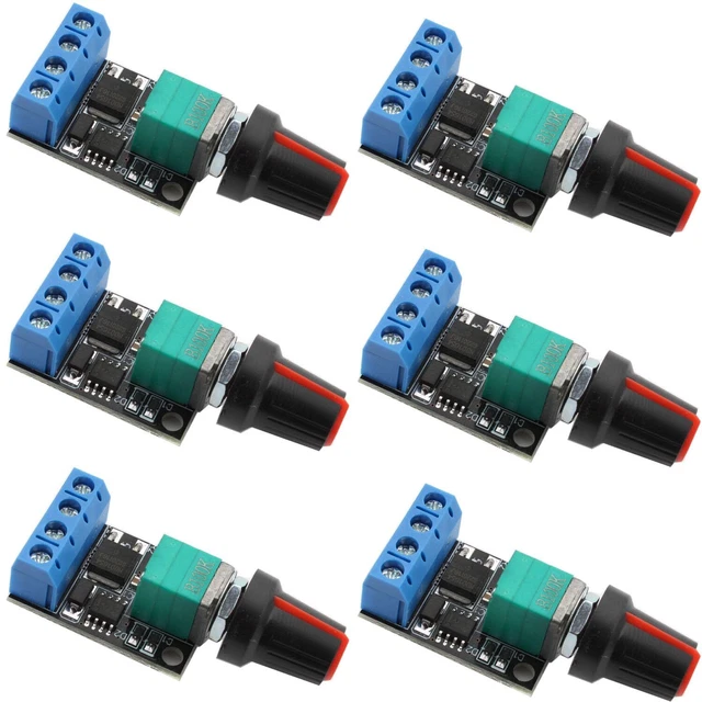 3 Pièces Variateur 12v,Mini Moteur Contrôleur De Vitesse, PWM