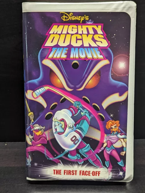 Mighty Ducks The Movie: The First Face-Off (VHS, 1997) CLAMSHELLTested!  Disney