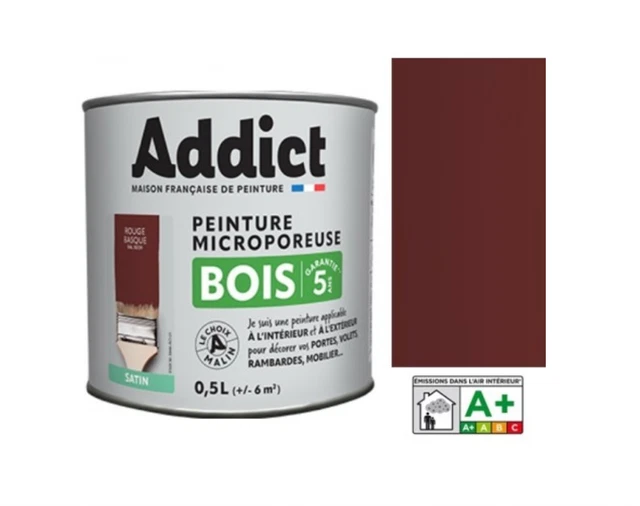 Peinture Bois 0.5 L Galet - Mr Bricolage Relais