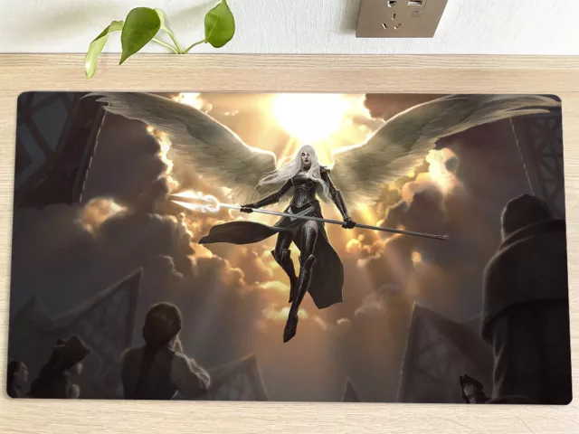MTG Avacyn Angel of Hope Playmat TCG CCG Mat Trading Card Game Mat Mouse Pad