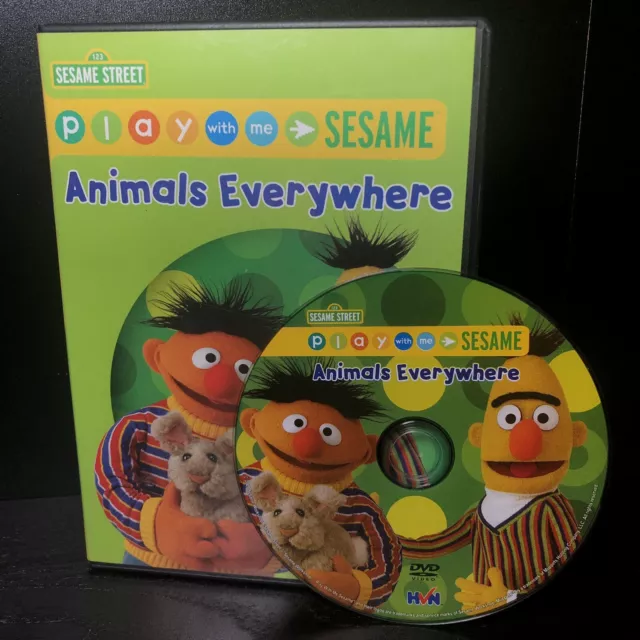 Sesame Street play with me imagine with me DVD tested SHELF00i