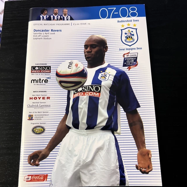 HUDDERSFIELD TOWN FC V Doncaster Rovers Fc 5/4/2008 Coca Cola League 1