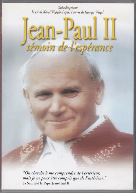 Dvd Jean Paul Ii Temoin De L'esperance