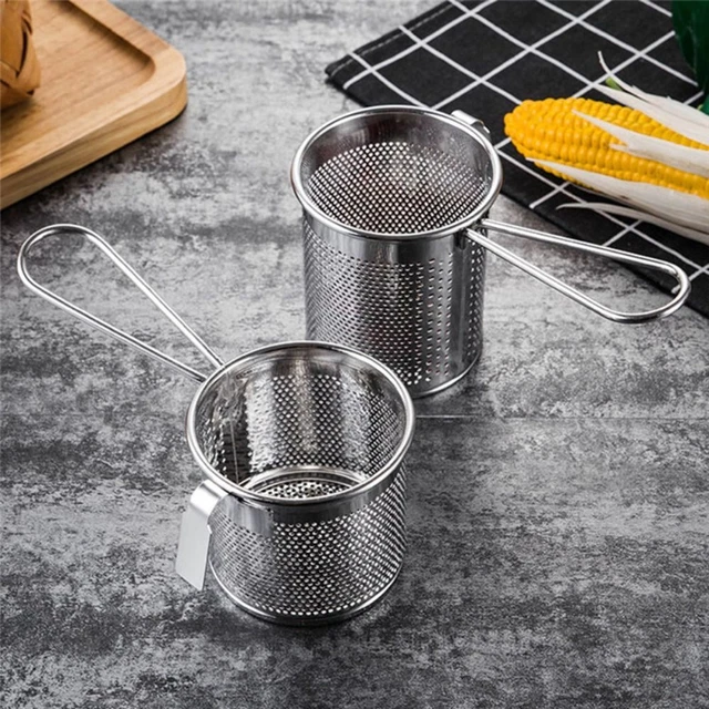 Cooking Tools Noodles Filter Net Vermicelli Screen Fry Basket Hot Pot Spoon