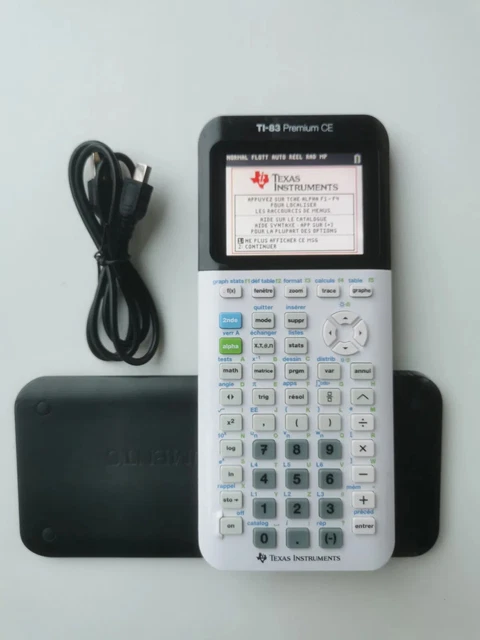 Calculatrice graphique mode examen Texas Instruments Ti-83 Premium CE