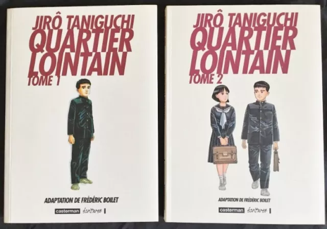 Taniguchi J. - QUARTIER LOINTAIN - Tomes 1 et 2 - EO - 2002 et 2003