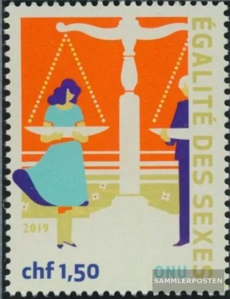 UNO - Genf 1073 (kompl.Ausg.) postfrisch 2019 Geschlechtergleichstellung