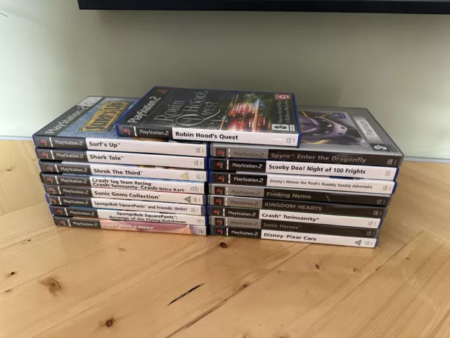 PlayStation 2 PS2 Games Bundle - 17 Games