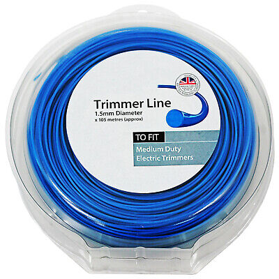 Strimmer Line 25m 1.5mm for BLACK & DECKER GL200 GL300 GL520 GL530 GL570 