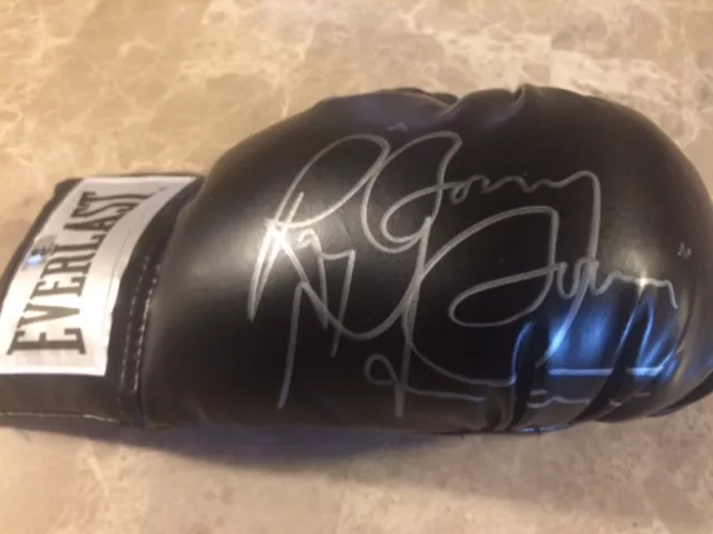 Ray “Boom Boom” Mancini Signed Boxing Glove COA