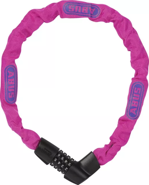 ABUS Fahrradschloss  Tresor 1385/75 Neon pink