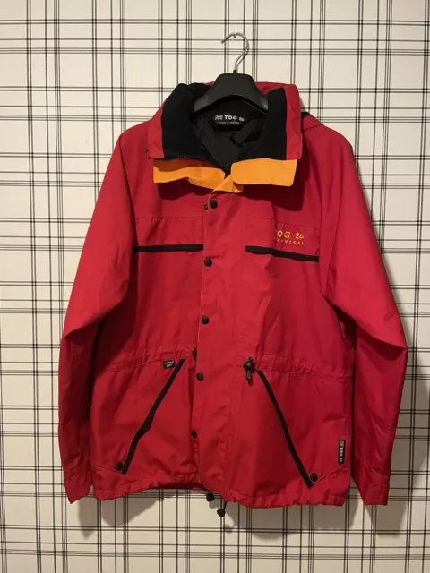 TOG 24 TECHNICAL Gortex Coat Red Size Small 29.99 PicClick UK