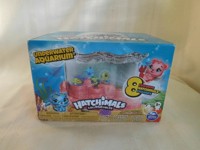 Hatchimals CollEGGtibles Mermal Magic Underwater Aquarium OPEN BOX