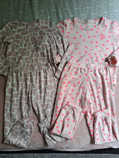 Girls Age 6-7 Years Pyjamas Bundle