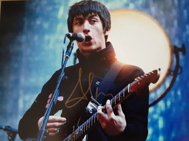 Authentic Signed Alex Turner 10 X 8 Arctic Monkeys Autographed Photo Coa Real