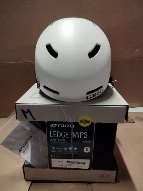 Giro Ledge Mips Snow Ski Helmet Adult Small Matte White