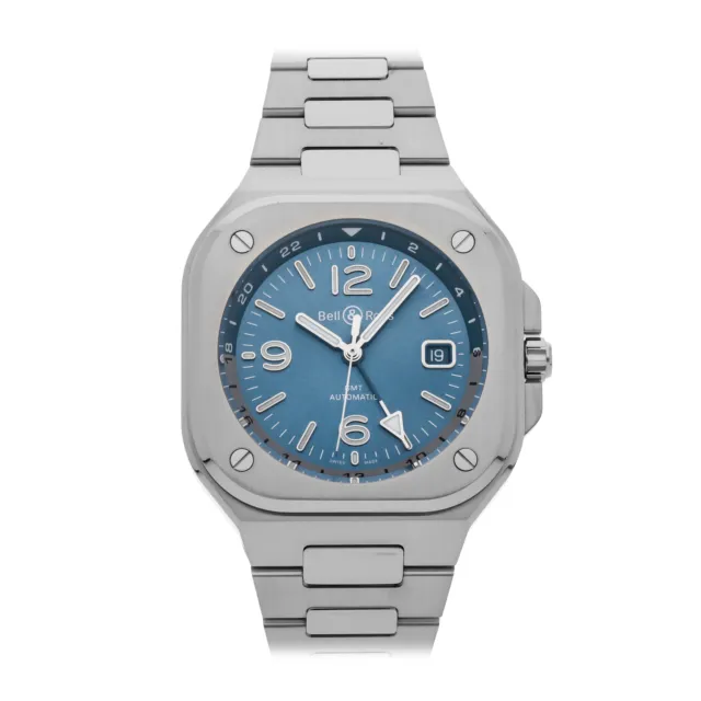 Bell & Ross BR 05 Automatic 40mm Steel Mens Bracelet Watch BR05G-PB-ST/SST