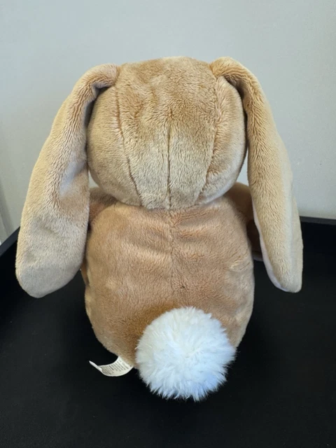 JOHN LEWIS MICROWAVABLE Plush Bunny Rabbit Soft Toy Small Brown & White ...