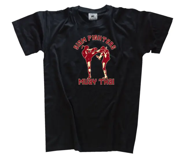 Muay Thai Boxing - Siam Fighters Boxen Boxing Kampfsport Vollkontakt MMA T-Shirt