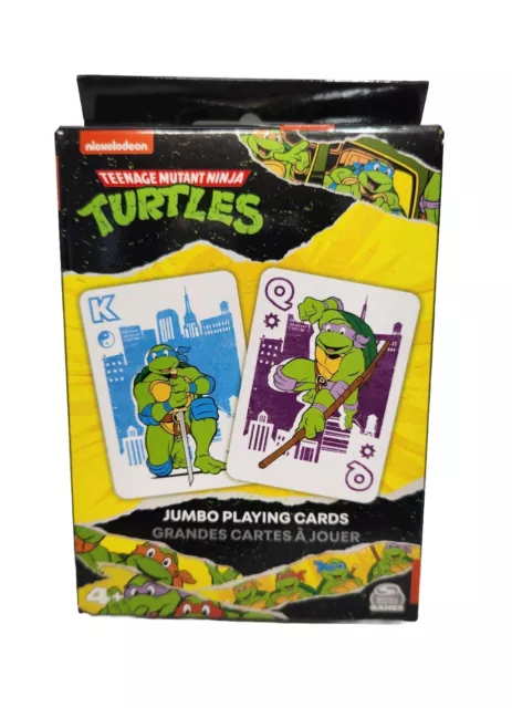 Teenage Mutant Ninja Turtles: Jumbo Playing Cards (54 Cards) *NEW*