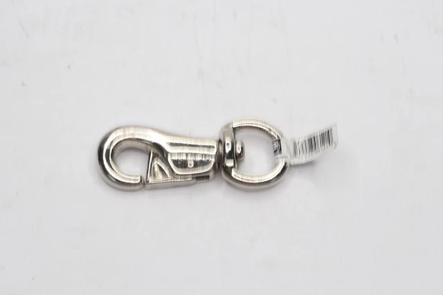 Peerless Insutries Inc. Swivel Eye Bull Snap Nickel Plated 4410340