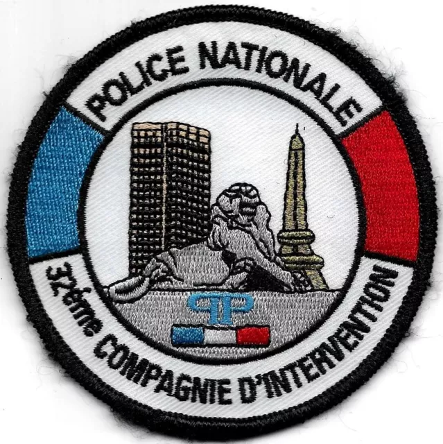 FRANKREICH France 32. INTERVENTION Police Nationale SWAT Patch Polizei Abzeichen