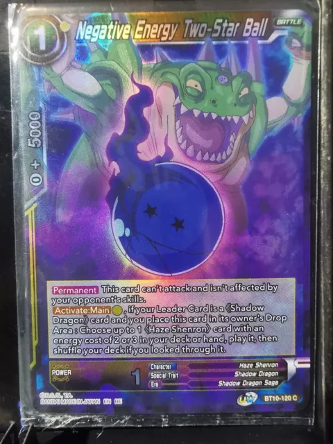 Eis Shenron, Negative Energy Explosion - BT15-132 - C - Dragon