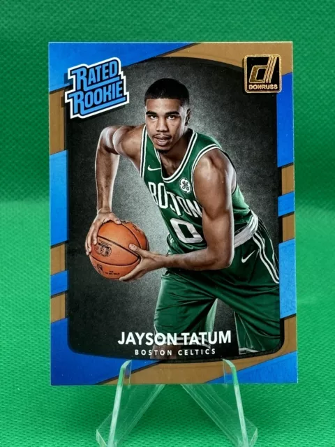 JAYSON TATUM 2017-18 Panini Donruss NBA Rated Rookie #198