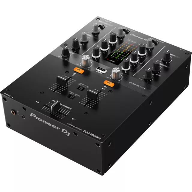 Pioneer DJ DJM-250MK2 2-Channel DJ Mixer (Black) Pioneer DJ DJM-250MK2 2-Channel DJ Mixer (Black)